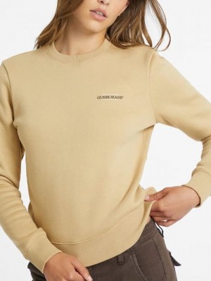 Guess Mini American Tradition Sweatshirt Bej | GUESS-SN27688