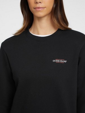 Guess Mini American Tradition Sweatshirt Negrii | GUESS-SN27812