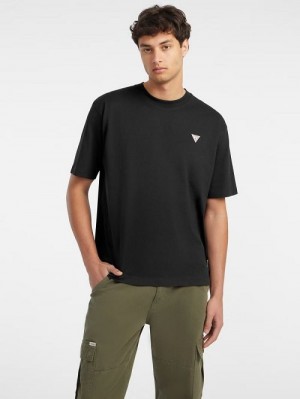 Guess Mini Patch Tee Negrii | GUESS-SN30646