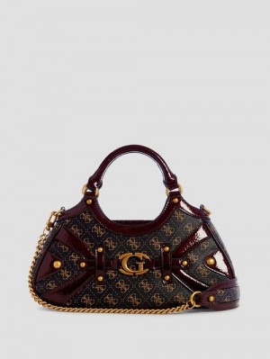 Guess Mintha Small Satchel Maro | GUESS-SN29213