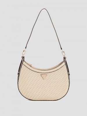 Guess Murielle Woven Hobo Albi | GUESS-SN29171