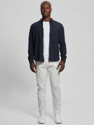 Guess Noah Straight Pants Albi | GUESS-SN31431