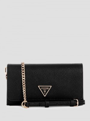 Guess Noelle Crossbody Organizer Negrii | GUESS-SN30151