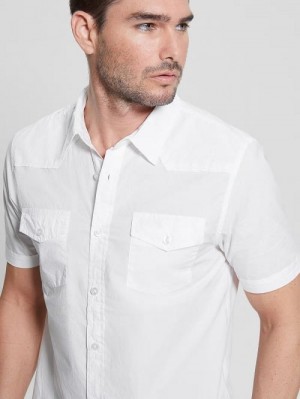 Guess Nottingham Shirt Albi | GUESS-SN31161