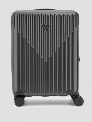 Guess Olbia Large Trolley Suitcase Negrii | GUESS-SN30140