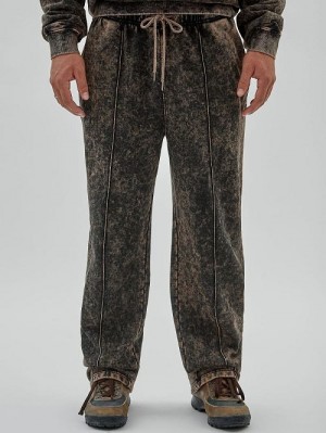 Guess Originals Acid Wash Joggers Negrii | GUESS-SN31533