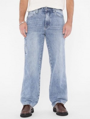 Guess Originals Carpenter Denim Jeans Albastri | GUESS-SN30355