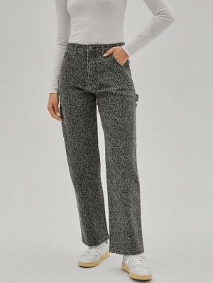 Guess Originals Composition Print Carpenter Jeans Bej | GUESS-SN26509