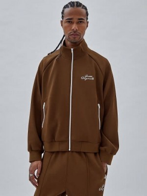 Guess Originals Eco Tricot Track Jacket Maro | GUESS-SN31465