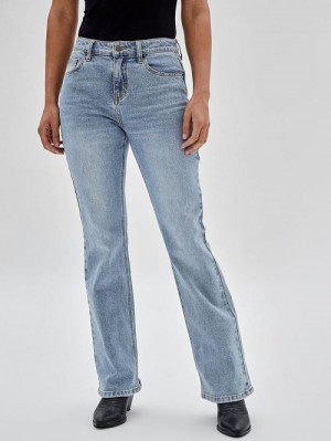 Guess Originals Kit Bootcut Jeans Albastri | GUESS-SN26528