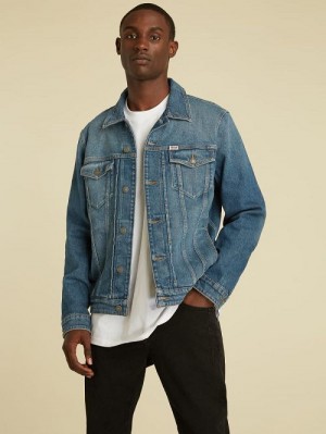 Guess Originals Kit Denim Jacket Albastri | GUESS-SN30725