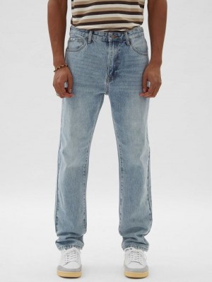Guess Originals Kit Straight Jeans Albastri | GUESS-SN30391
