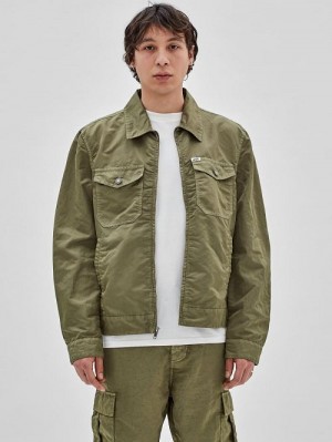 Guess Originals Nylon Cadet Jacket Verzi | GUESS-SN30832