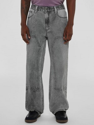 Guess Originals Photo Real Baggy Jeans Negrii | GUESS-SN30347