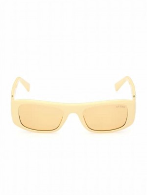 Guess Originals Rectangle Sunglasses Galbeni | GUESS-SN31808