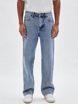 Guess Originals Relaxed Pants Albastri | GUESS-SN30354