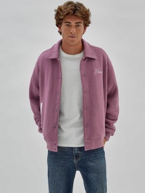 Guess Originals Wool-Blend Varsity Jacket Roz | GUESS-SN30734