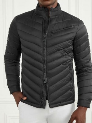 Guess Padded Chevron Jacket Negrii | GUESS-SN30792