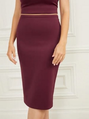 Guess Pandora One-Shoulder Top Rosii | GUESS-SN27551