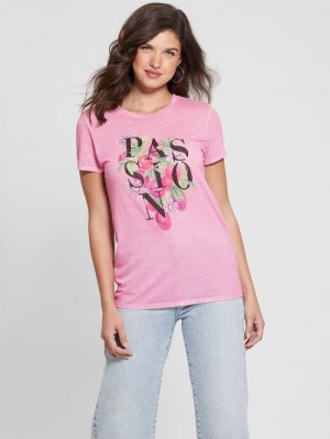 Guess Passion Fruit Easy Tee Roz | GUESS-SN27225