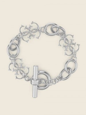 Guess Quattro G Bracelet Argintii | GUESS-SN30321