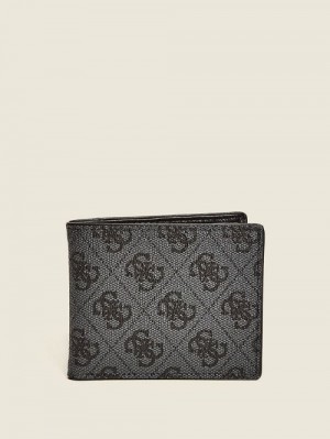 Guess Quattro G Passcase Negrii | GUESS-SN31740