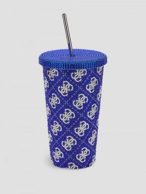 Guess Quattro G Tumbler Cup Albastri | GUESS-SN30108