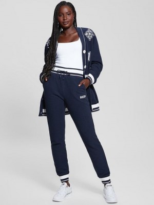 Guess Raquelle Logo Joggers Albastri | GUESS-SN28284