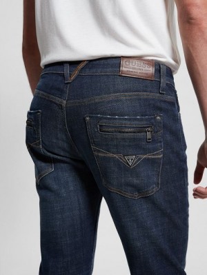 Guess Regular Straight Jeans Albastri | GUESS-SN30348