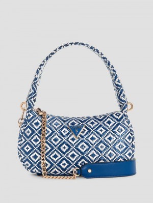 Guess Rianee Hobo Albastri | GUESS-SN29083
