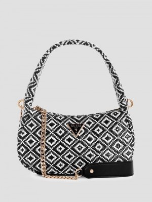 Guess Rianee Hobo Negrii | GUESS-SN28885