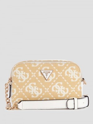 Guess Ruma Quattro G Camera Crossbody Albi | GUESS-SN28673