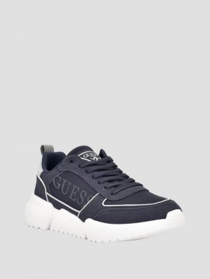 Guess Salter Logo Sneakers Albastri | GUESS-SN31876