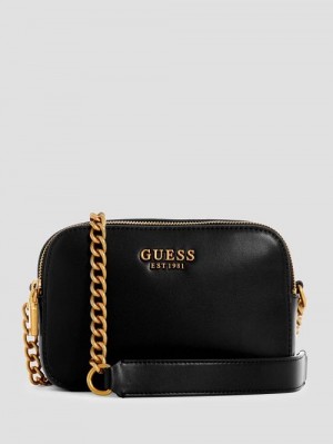 Guess Sarita Camera Crossbody Negrii | GUESS-SN28994