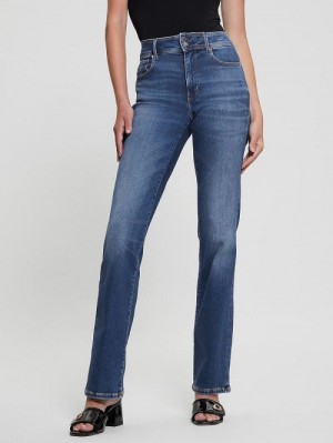 Guess Shape Up Straight Denim Jeans Albastri | GUESS-SN26641