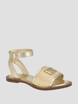 Guess Shay Slide Sandals Aurii | GUESS-SN29627
