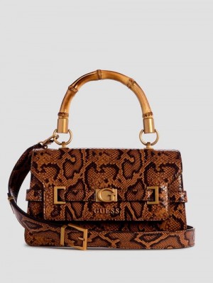 Guess Sibel Top-Handle Bag Maro | GUESS-SN29310