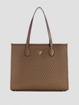Guess Silvana Girlfriend Tote Maro | GUESS-SN29170