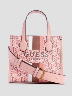 Guess Silvana Mini Totes Roz | GUESS-SN29388