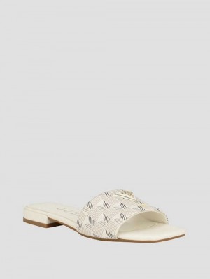 Guess Tamed Triangle Sandals Albi | GUESS-SN29613