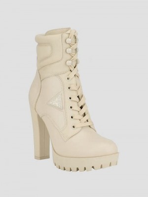 Guess Tanisa Heeled Booties Albi | GUESS-SN29949