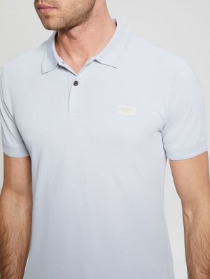 Guess Tech-Stretch Polo Gri | GUESS-SN31186