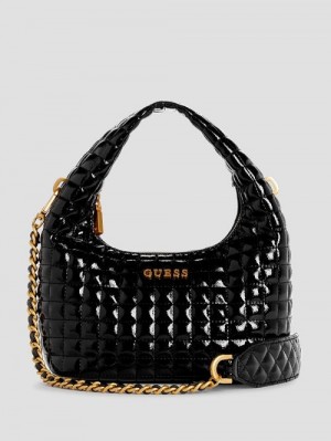 Guess Tia Hobo Bag Negrii | GUESS-SN28785