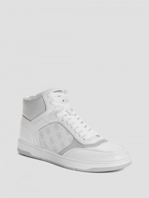 Guess Towen Quattro G Mid-Top Sneakers Albi | GUESS-SN31890