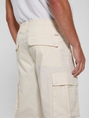 Guess Twill Cargo Relaxed Pants Albi | GUESS-SN31443