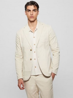 Guess Tyron Blazer Bej | GUESS-SN30766
