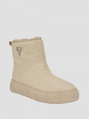 Guess Unity Fur-Lined Booties Albi | GUESS-SN29950