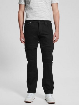 Guess Utility Cargo Jeans Negrii | GUESS-SN30382