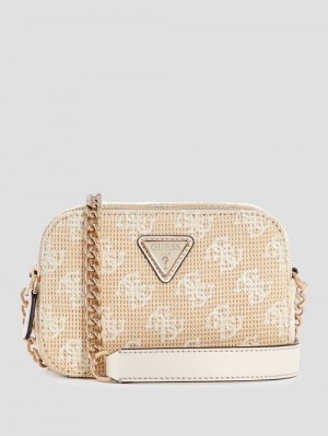 Guess Vikky Camera Crossbody Albi | GUESS-SN28722