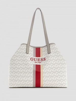 Guess Vikky Large Tote Albi | GUESS-SN29445